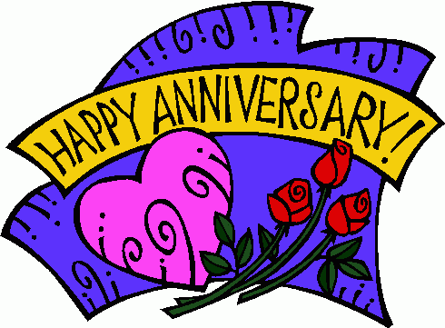 Happy Anniversary Animated Clipart