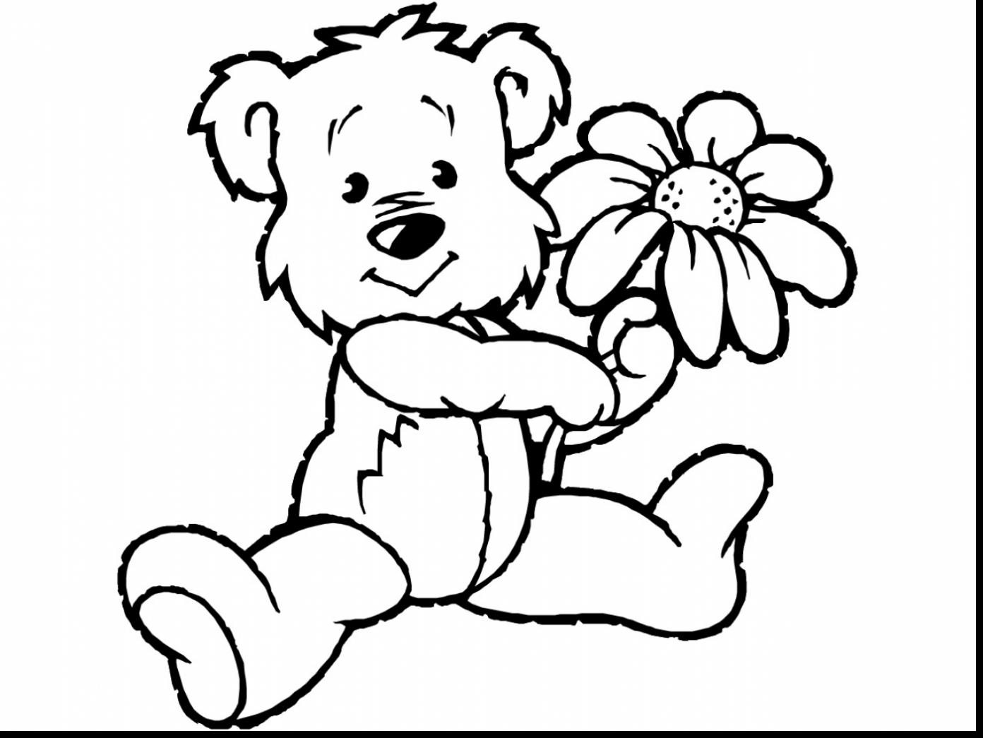 fabulous teddy bear coloring pages with panda bear coloring pages ...
