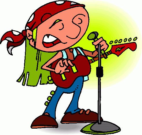 Singer Clipart