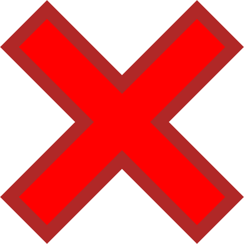 No Symbol Clipart