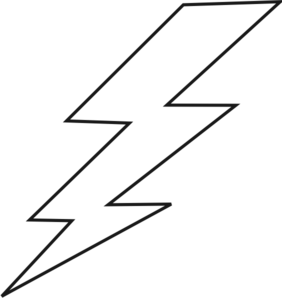 Lightning Bolt Black And White - ClipArt Best