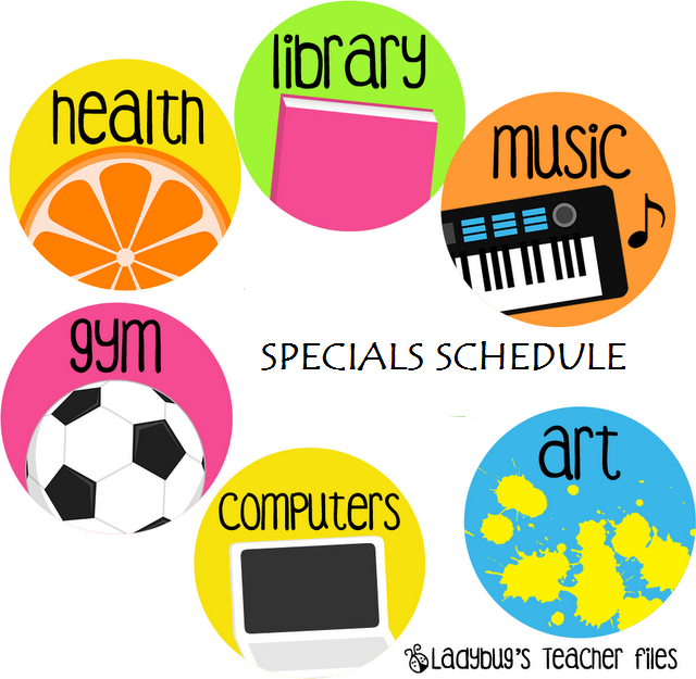 visual schedule classroom cliparts daily