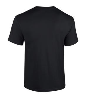 Gildan 5000 Black Men T-shirt Custom