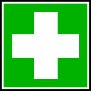 Hospital cross clipart