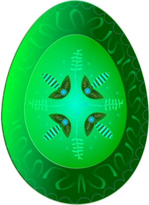 Pysanka Egg 3 - vector Clip Art