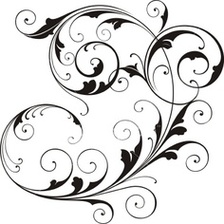 Corner Scrollwork Clipart - Free to use Clip Art Resource