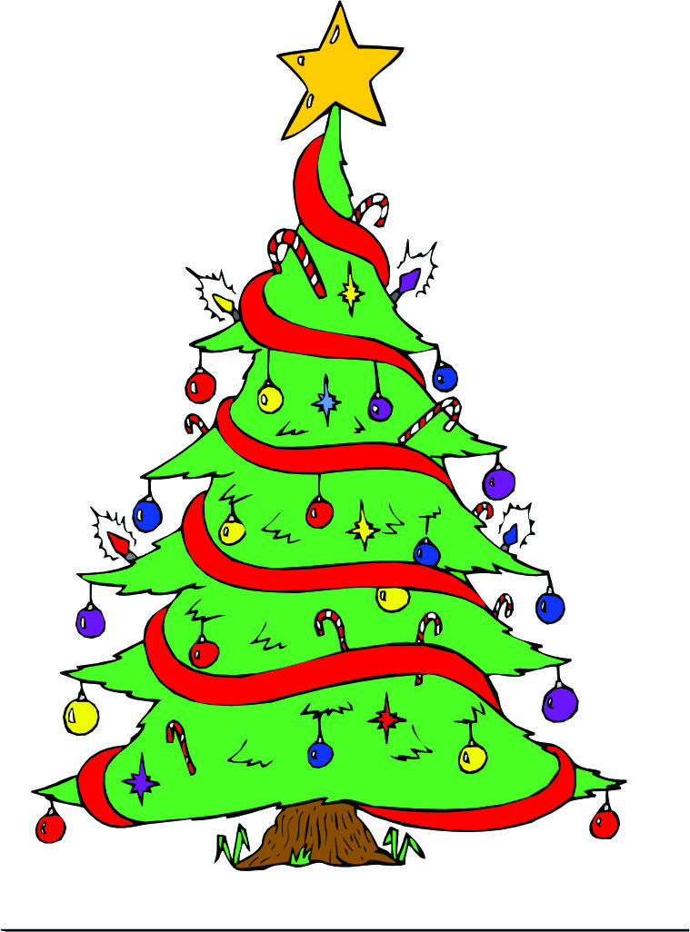 Cartoon Christmas Tree Pics - ClipArt Best