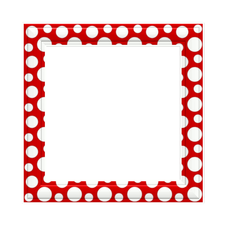 Polka Dot Frame Clip Art - Free Clipart Images