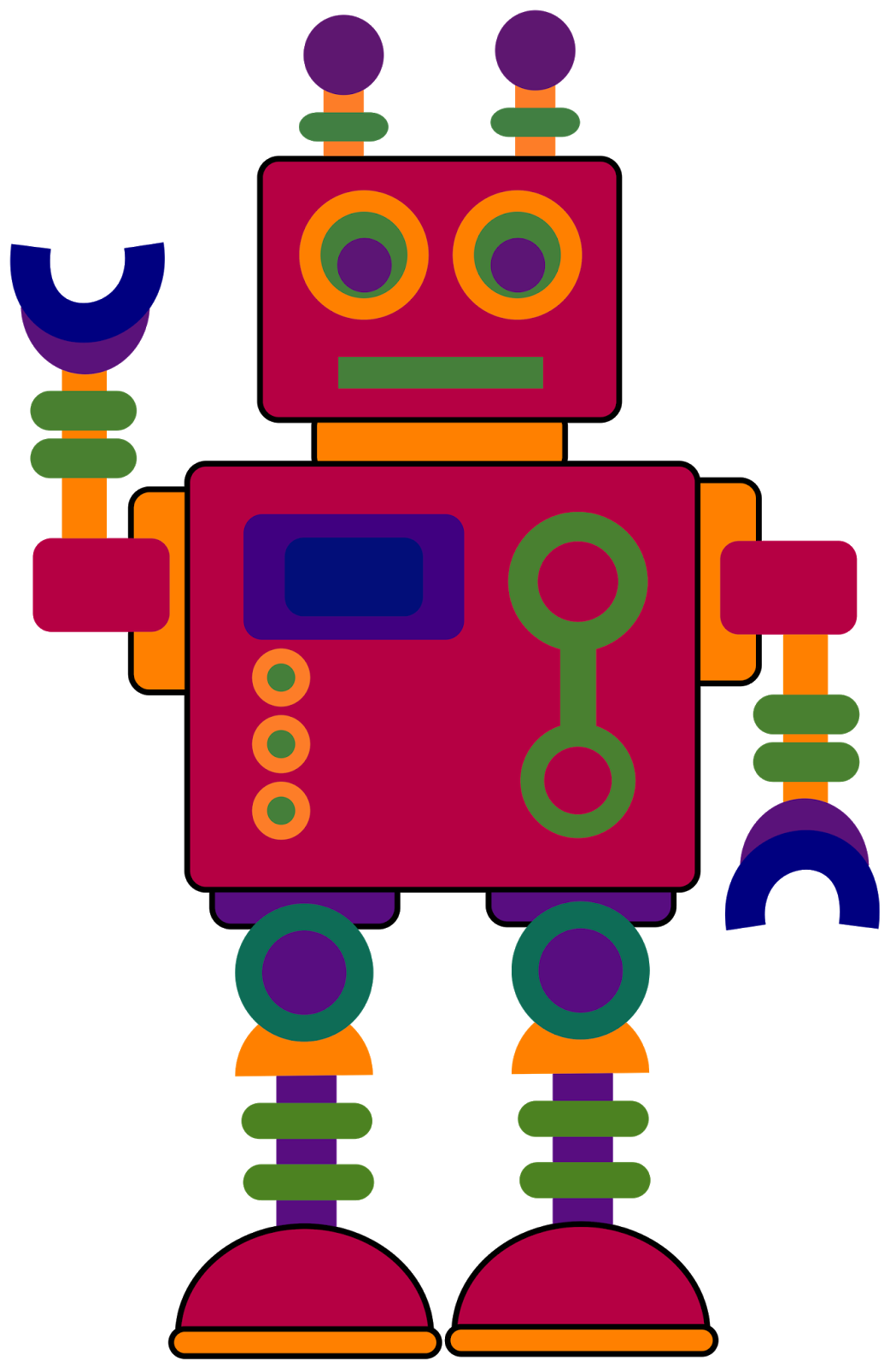 Cartoon robot clipart clipart kid - Cliparting.com