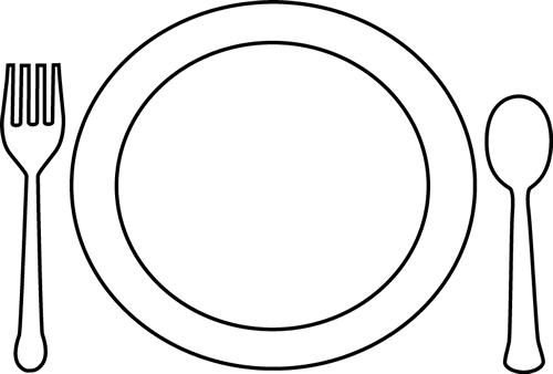 Clipart dinner plate png