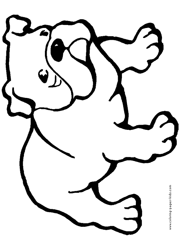 Color Pages Of Dogs - CartoonRocks.com