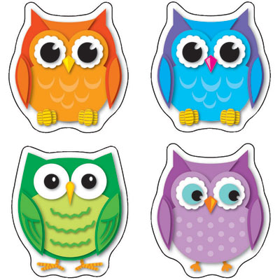 Image of Colorful Owl Clipart #7451, Clip Art Owls Free - Clipartoons
