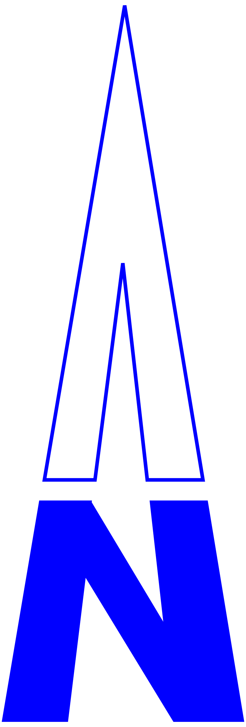 Clipart - north arrow orienteering