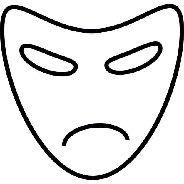 Theater Mask Symbol