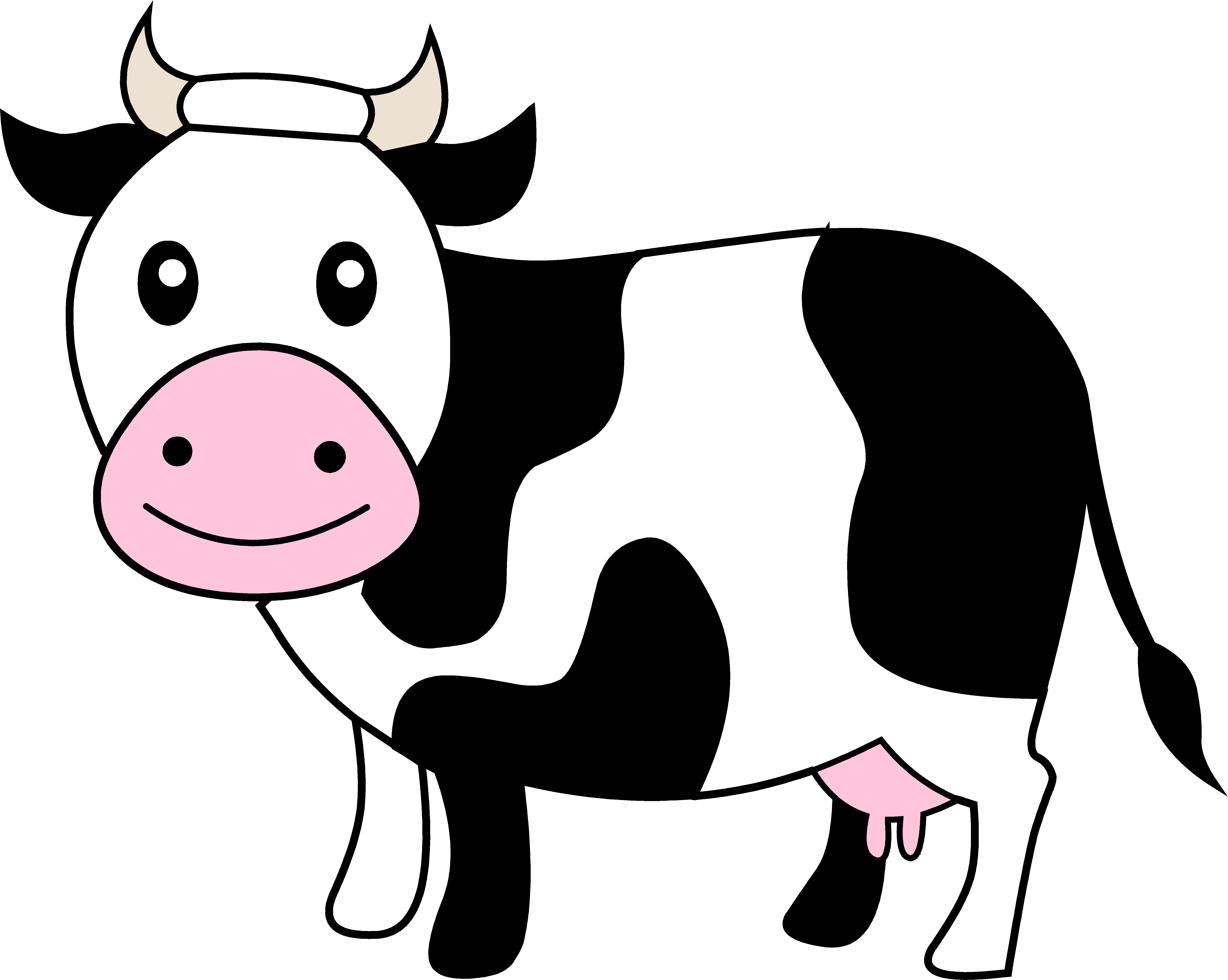 Cow Template Printable - ClipArt Best