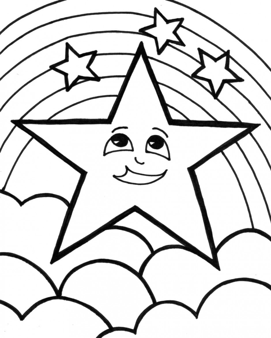 25 Star Coloring Pages - ColoringStar