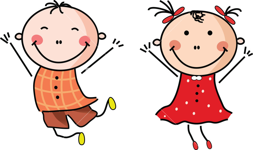 Happy Kids Cartoon Clipart Best