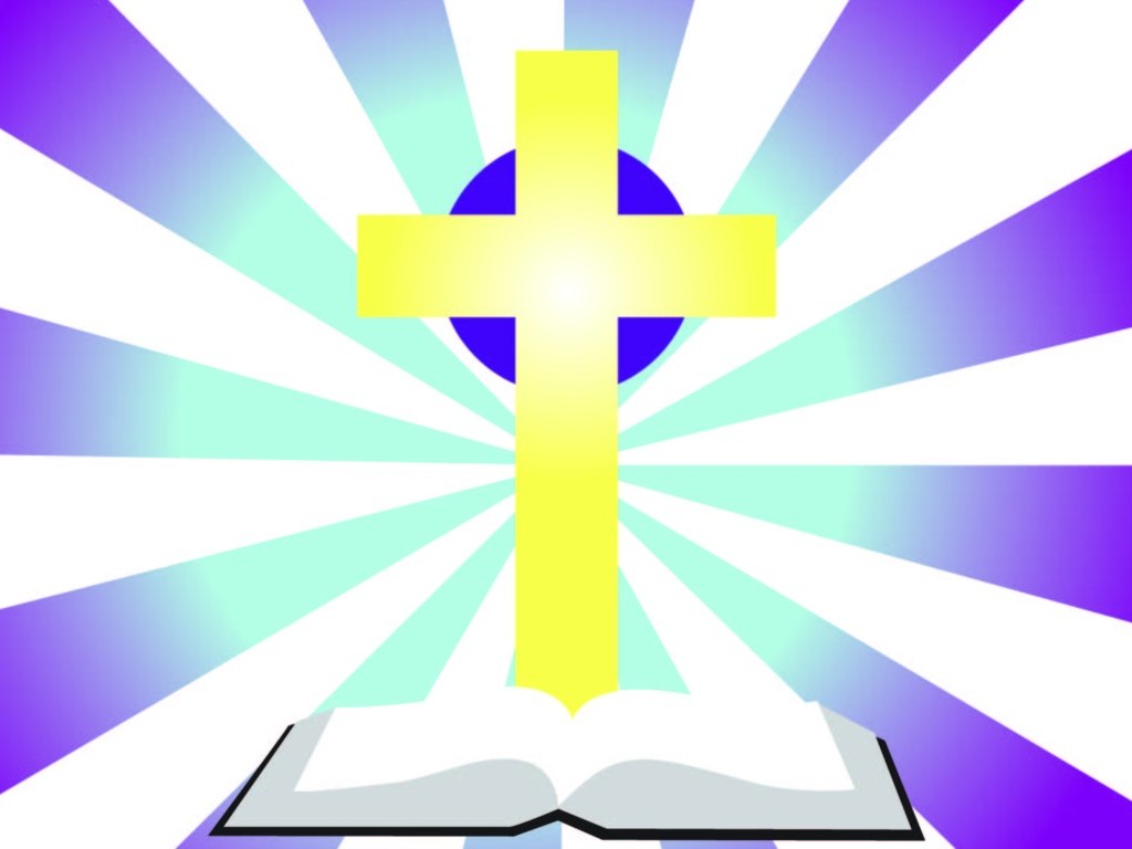 Bible And Cross Clipart