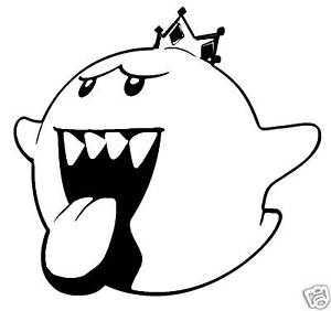 6 Best Images of King Boo Coloring Pages Printable - Mario King ...
