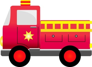 Fire engines clipart