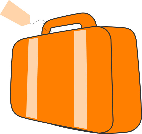 suitcase clip art | Hostted