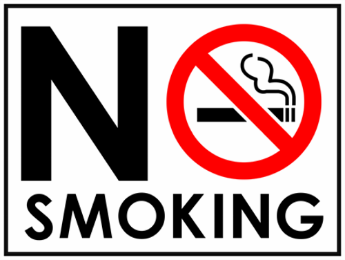 No Smoking Signs