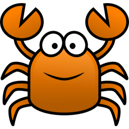 Cartoon crabs clipart