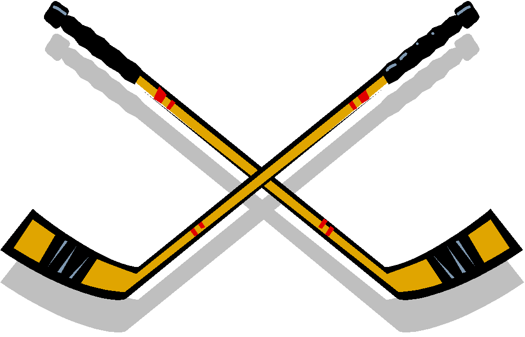 Puck And Hockey Stick Clipart