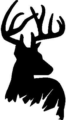 Hunting Deer Head Clip Art – Clipart Free Download
