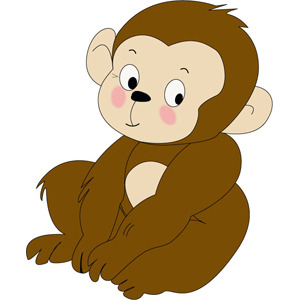 Free Vectors: Monkey Cartoon Character- Free Vector. | Animals ...