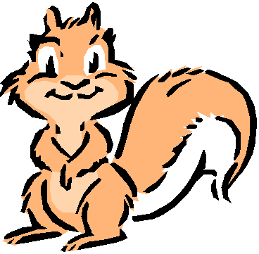 Gallery for cartoon squirrel clip art - dbclipart.com