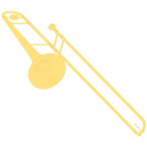 TROMBONE clipart, cliparts of TROMBONE free download (wmf, eps ...