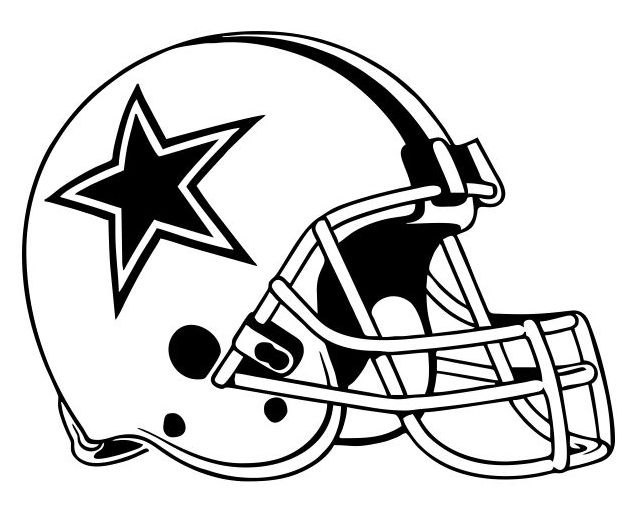 Dallas cowboys helmet clipart jpg - Clipartix