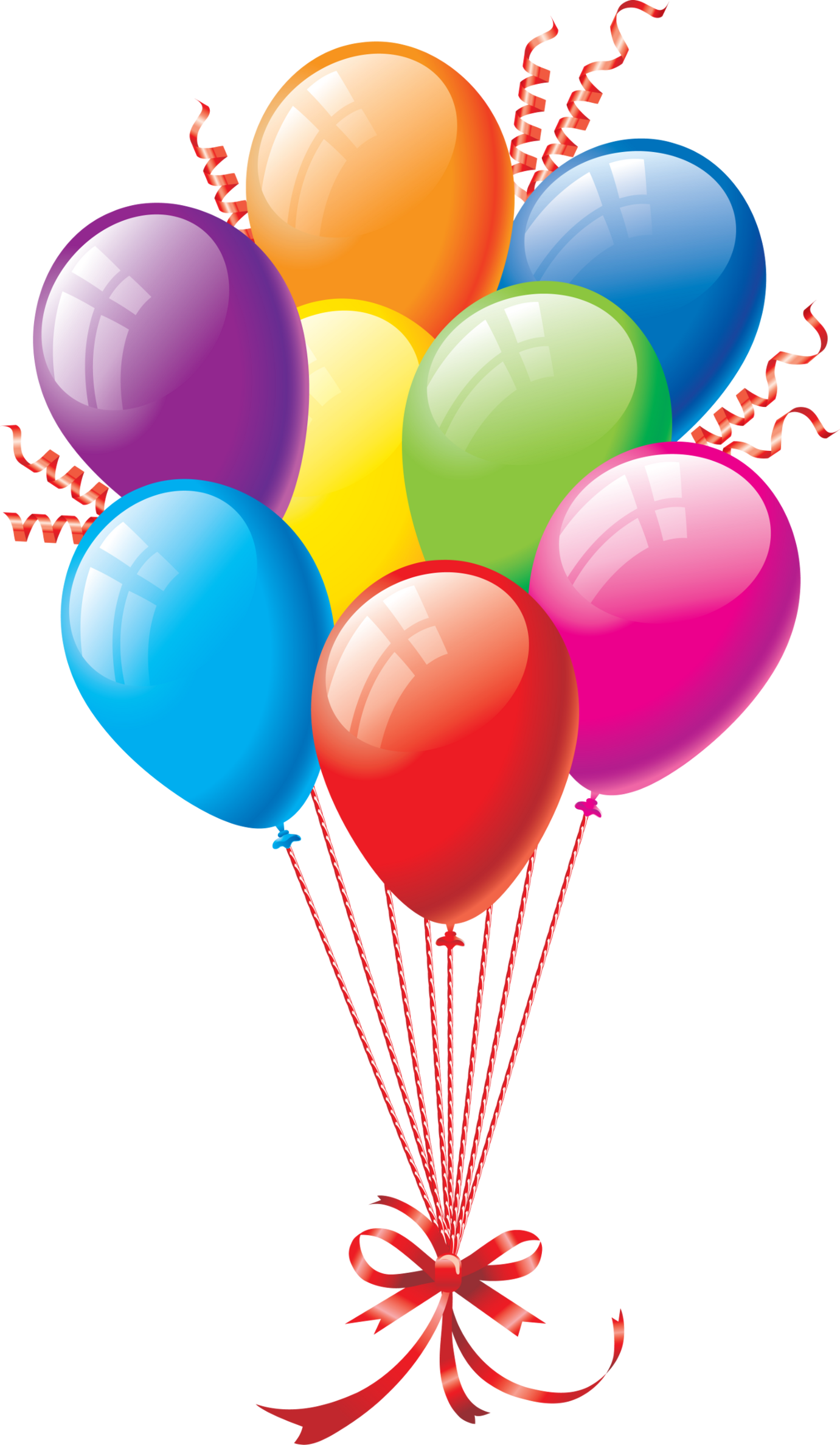 birthday balloon clipart free