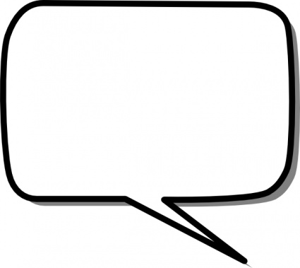 Thought bubble speech bubble clipart co image #39390