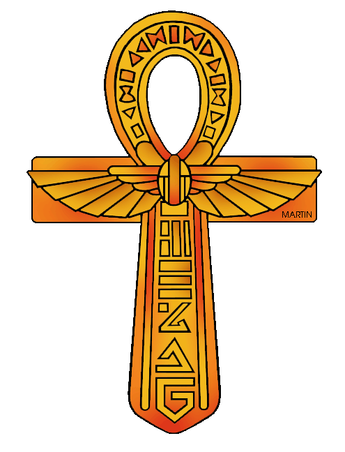 Free Religion Clip Art by Phillip Martin, Egyptian Cross