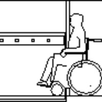 Free AutoCAD Blocks of Wheelchair ramps - special elevators -page 2