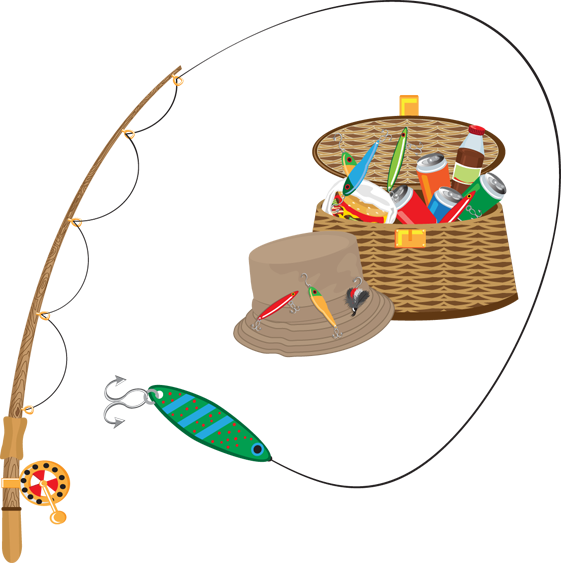 Fishing free fish clipart - Clipartix