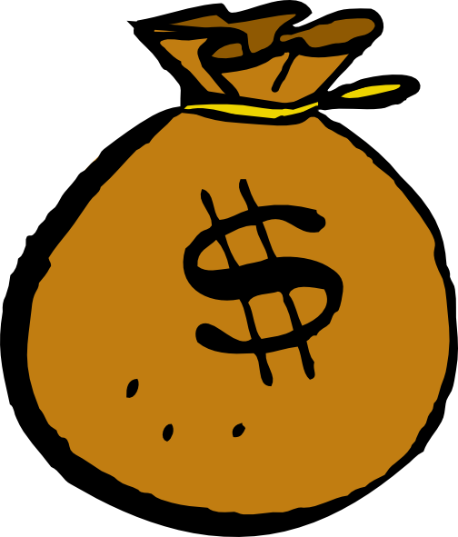 Money bag clipart png