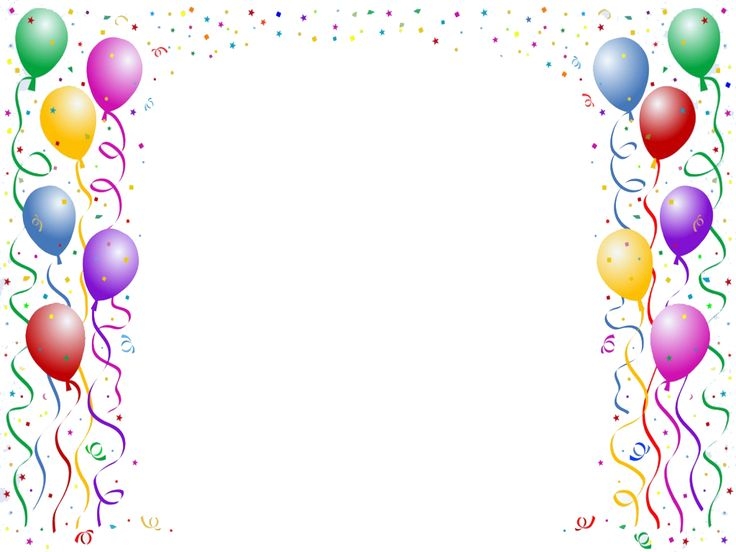 Happy Birthday Frame Clipart Png