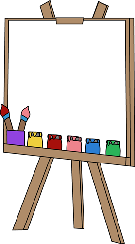 Artist Easel Clipart