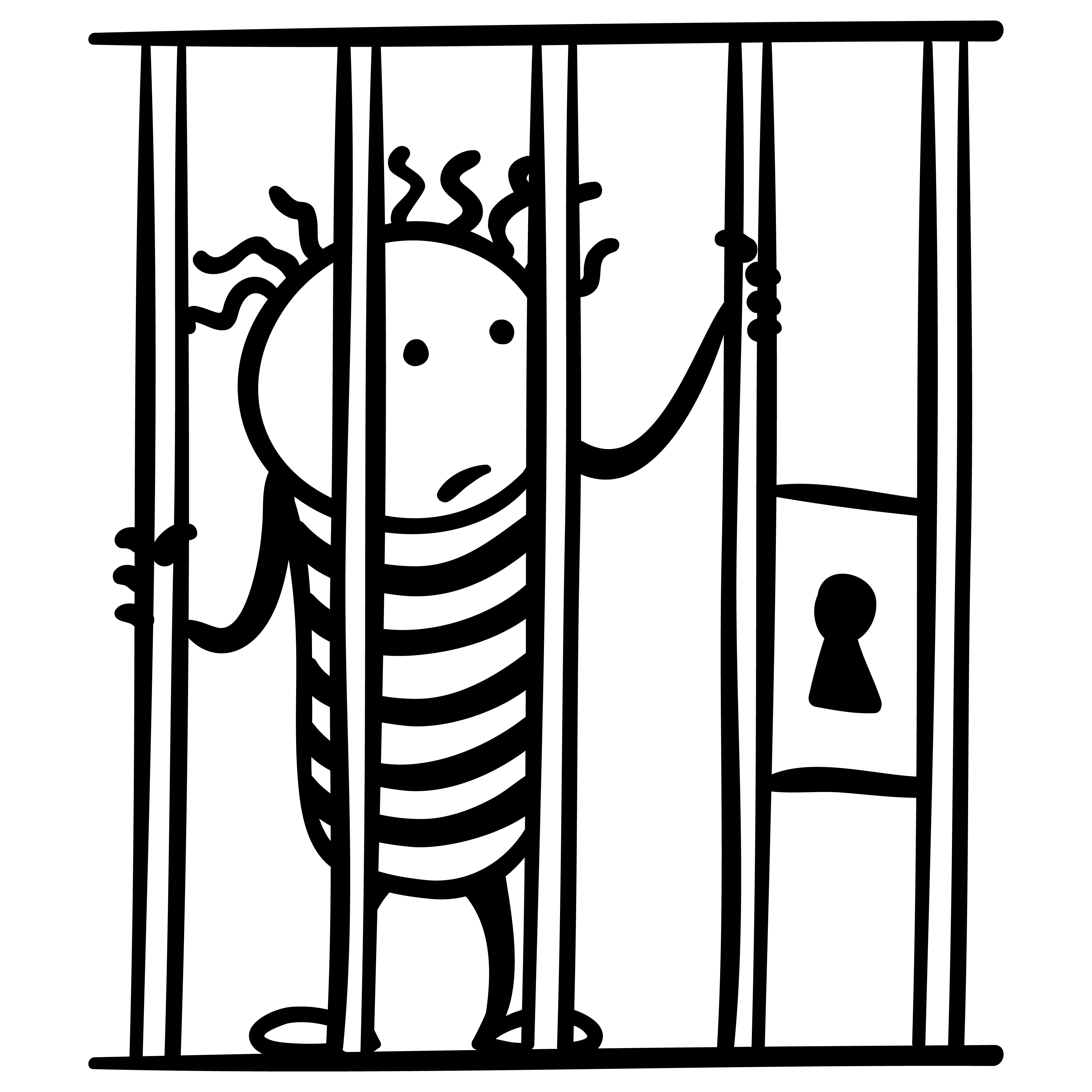 Jail cell clipart