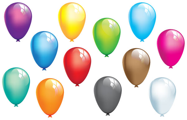 Graphics, Vector graphics and Balloons