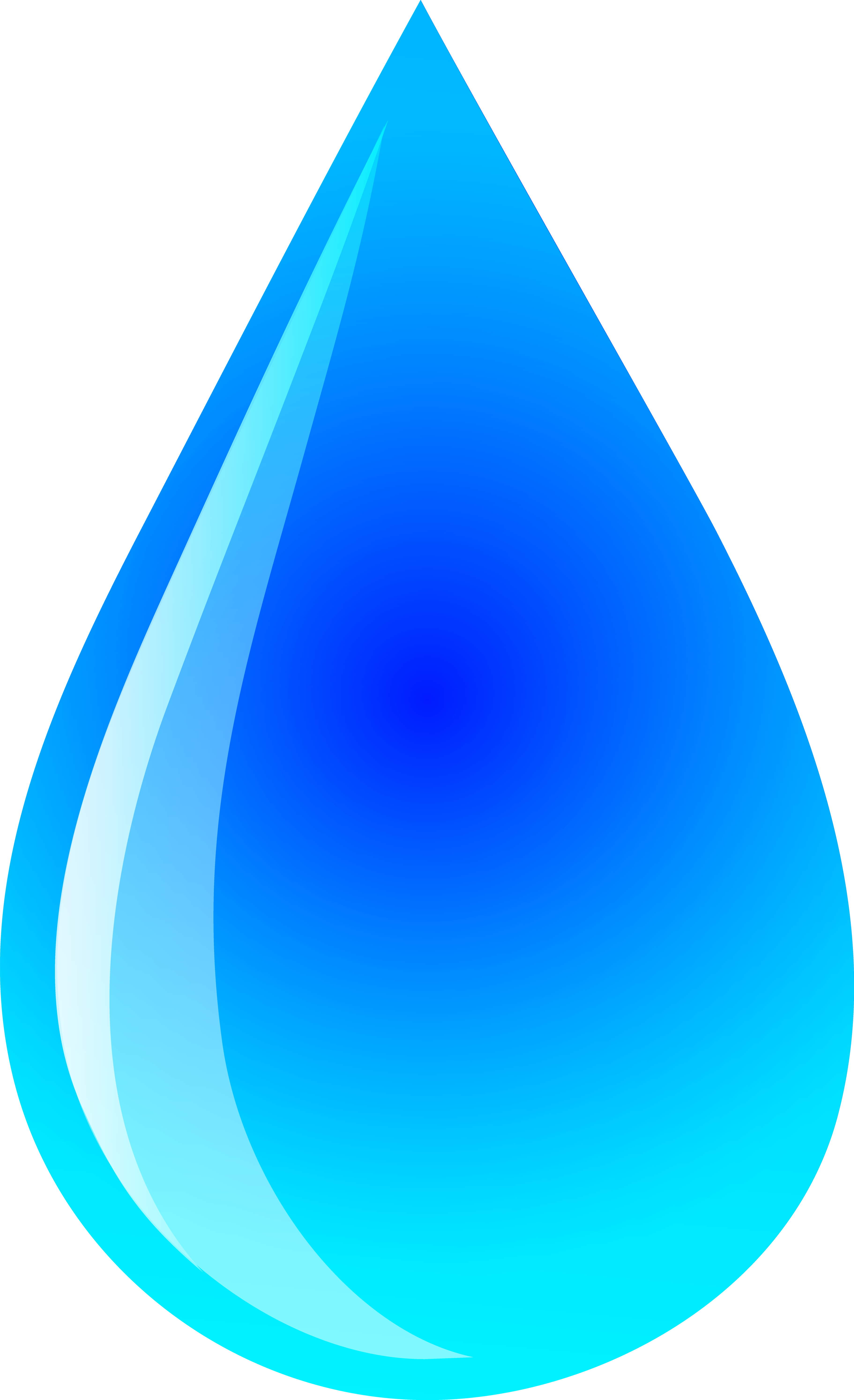 Water drop clipart icon