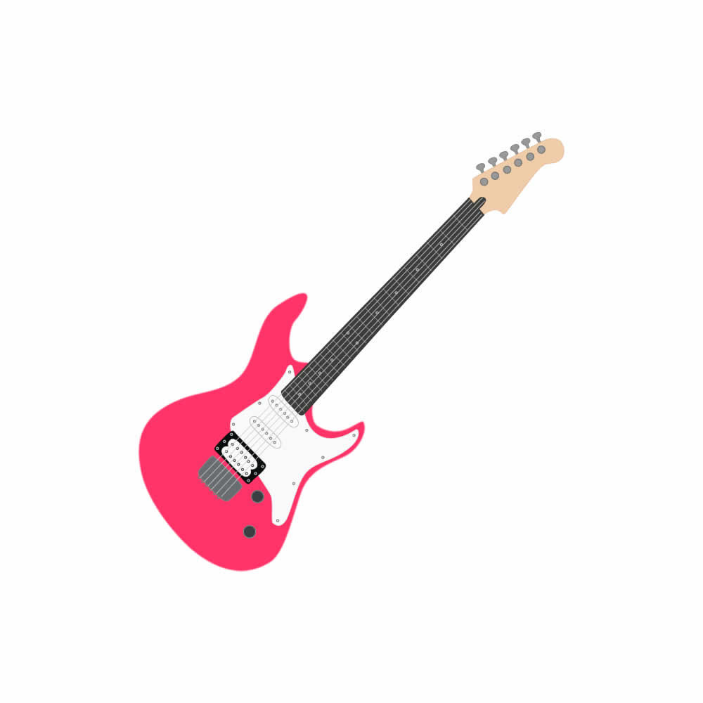 My cute graphics guitar clipart