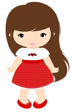 Little girl clip art