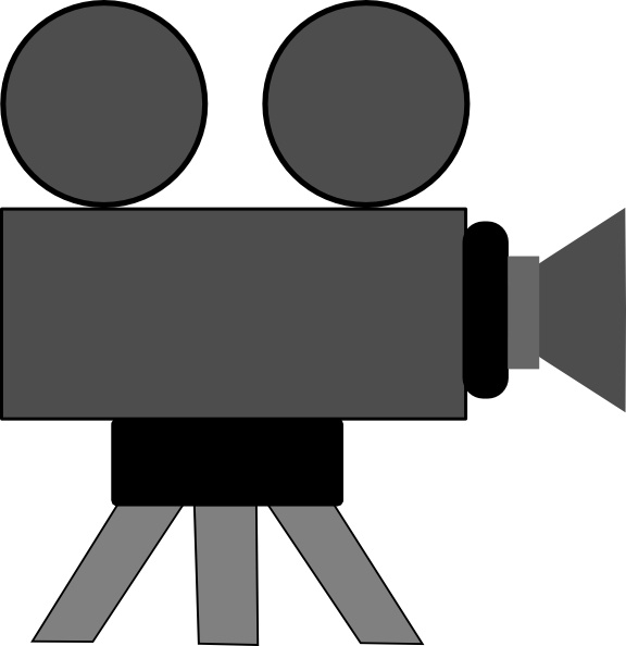 Movie camera camera film clipart - Clipartix