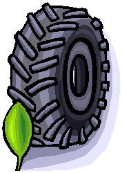 Tractor tire clipart