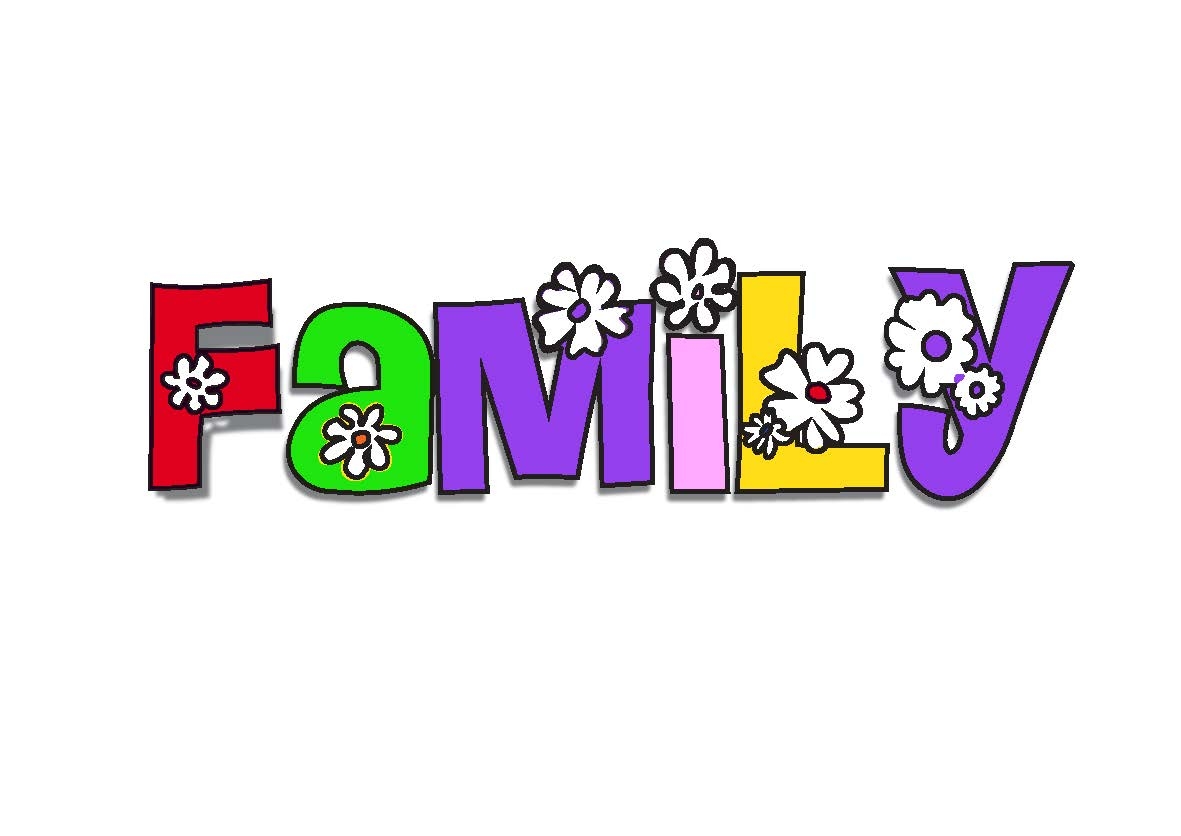 All About My Family Clipart