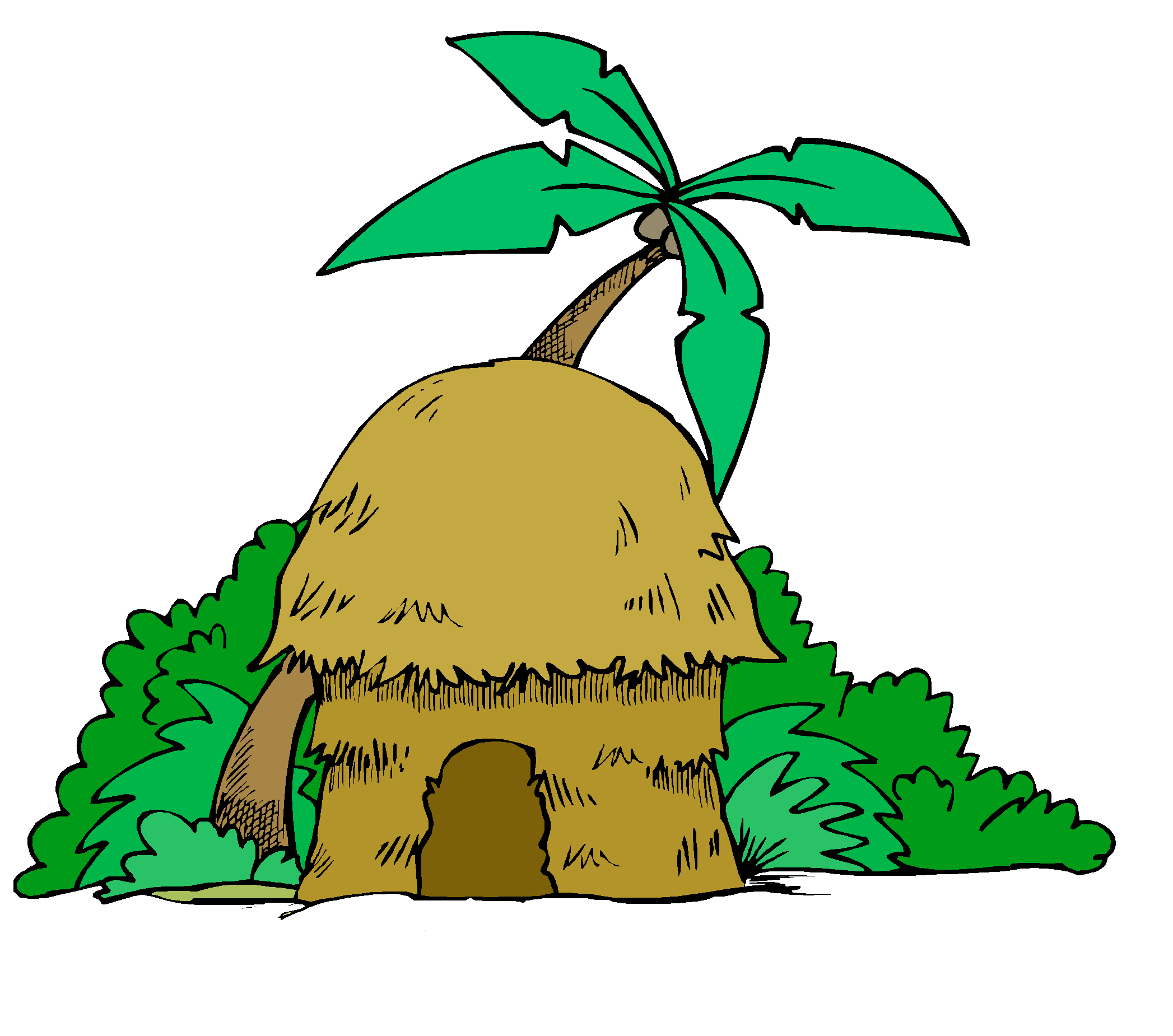 Jungle Cartoon Clip Art